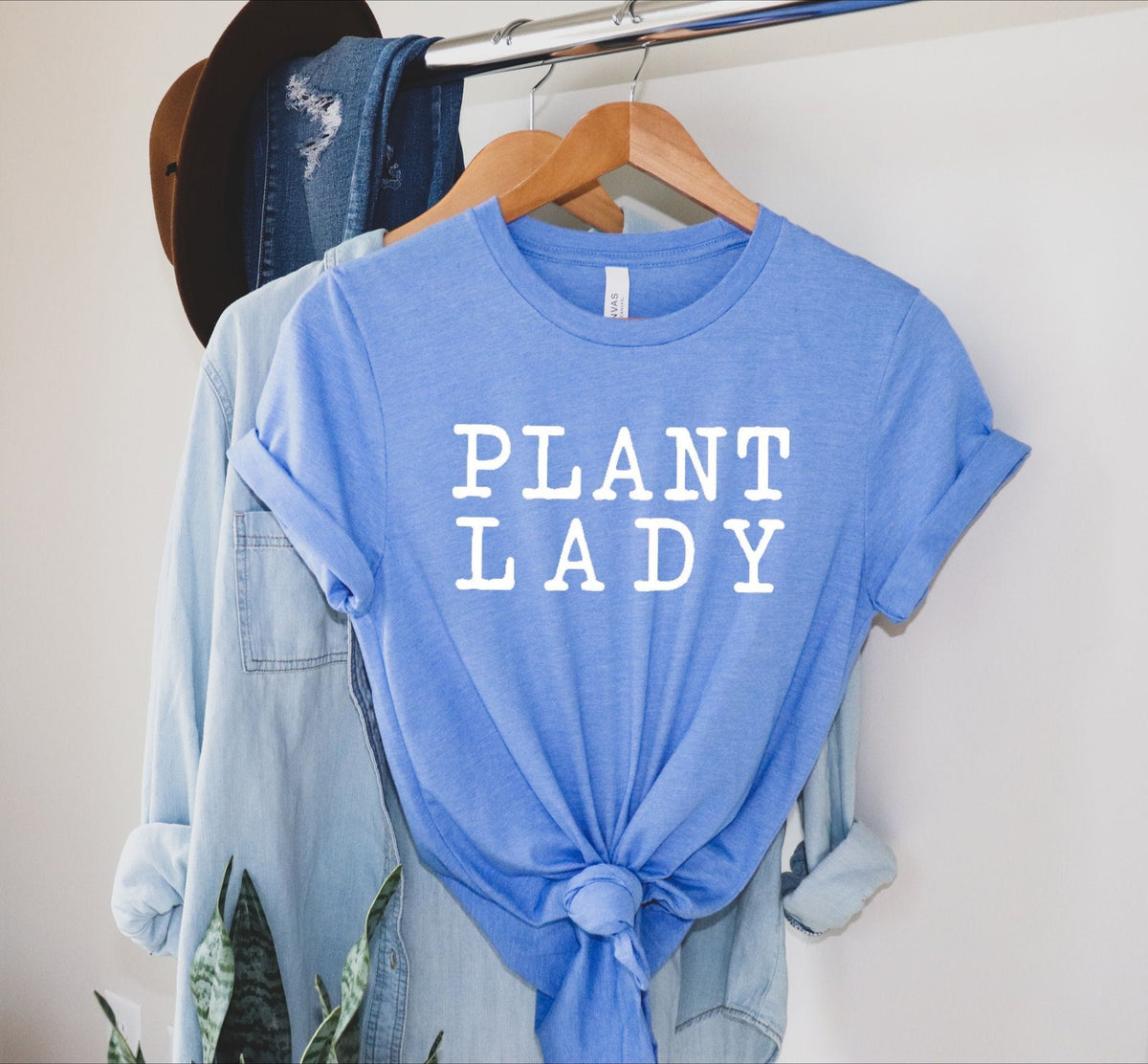 magnolia plant lady shirt